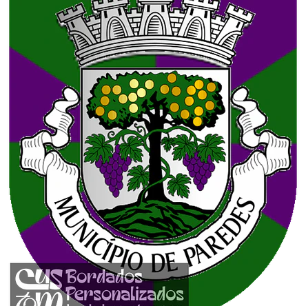 Emblema Bordado Município de Paredes (Porto) 1