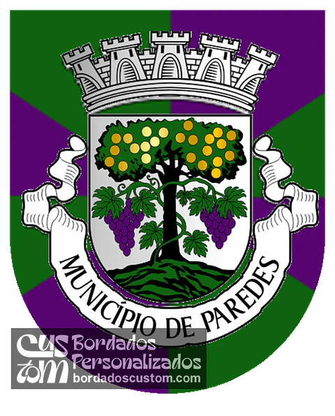 Emblema Bordado Município de Paredes (Porto)