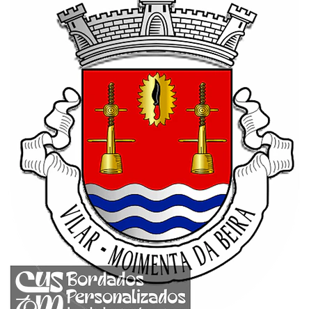 Emblema Bordado Freguesia de Vilar (Moimenta da Beira, Viseu) 1