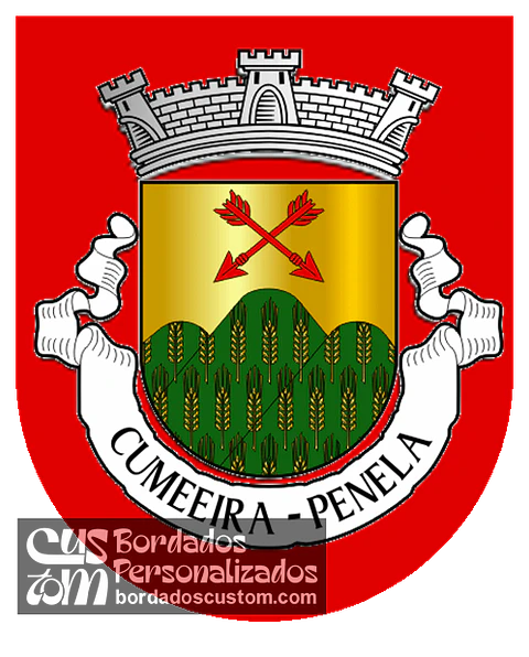 Emblema Bordado Freguesia de Cumeeira (Penela, Coimbra)