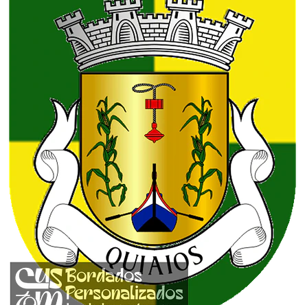 Emblema Bordado Freguesia de Quiaios (Figueira da Foz, Coimbra) 1