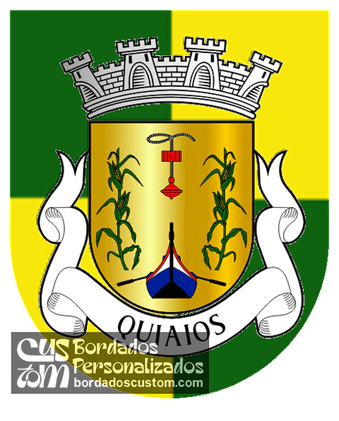 Emblema Bordado Freguesia de Quiaios (Figueira da Foz, Coimbra)