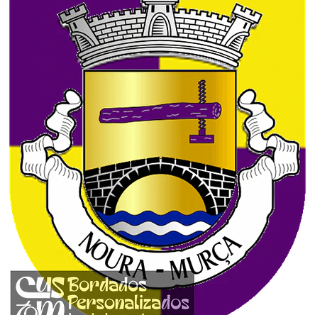 Emblema Bordado Antiga Freguesia de Noura (Murça, Vila Real) 1