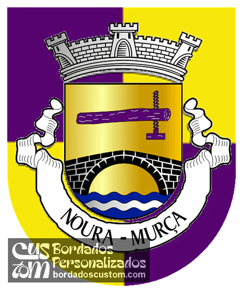 Emblema Bordado Antiga Freguesia de Noura (Murça, Vila Real)