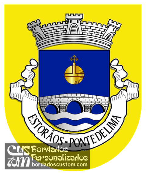 Emblema Bordado Freguesia de Estorãos (Ponte de Lima, Viana do Castelo)