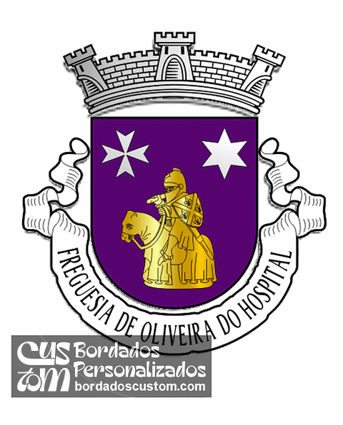 Emblema Bordado Antiga Freguesia de Oliveira do Hospital (Oliveira do Hospital, Coimbra)