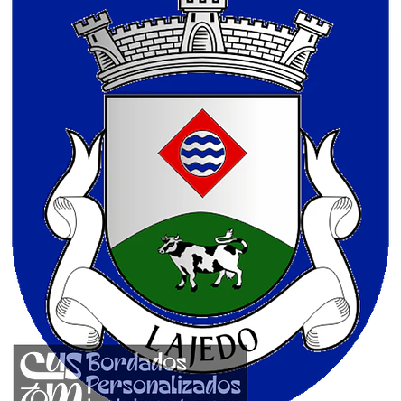 Emblema Bordado Freguesia de Lajedo (Lajes das Flores, Açores) 1