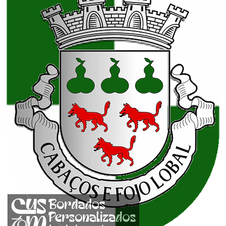 Emblema Bordado Freguesia de Cabaços e Fojo Lobal (Ponte de Lima, Viana do Castelo) 1