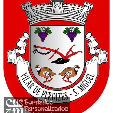 Emblema Bordado Antiga Freguesia de Vilar de Perdizes (São Miguel) (Montalegre, Vila Real) 1