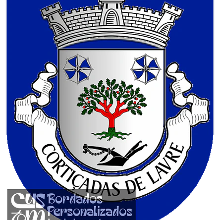 Emblema Bordado Antiga Freguesia de Cortiçadas de Lavre (Montemor-o-Novo, Évora) 1