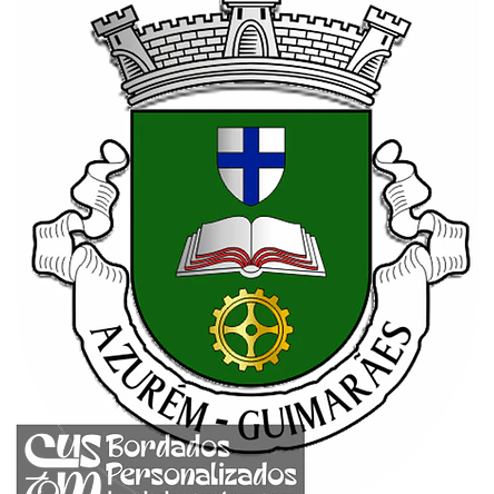 Emblema Bordado Freguesia de Azurém (Guimarães, Braga) 1