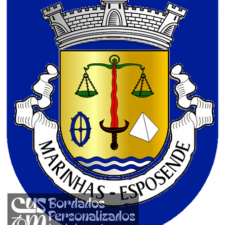 Emblema Bordado Antiga Freguesia de Marinhas (Esposende, Braga) 1