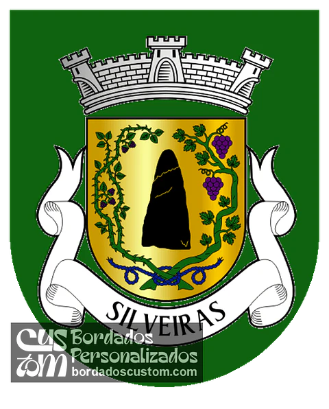 Emblema Bordado Antiga Freguesia de Silveiras (Montemor-o-Novo, Évora)