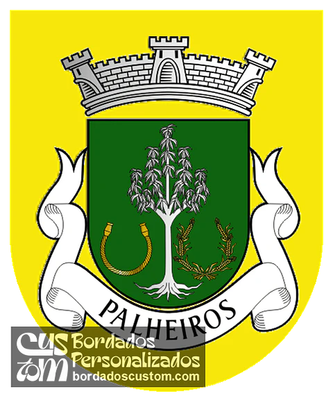 Emblema Bordado Antiga Freguesia de Palheiros (Murça, Vila Real)
