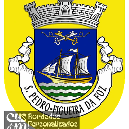 Emblema Bordado Freguesia de São Pedro (Figueira da Foz, Coimbra) 1