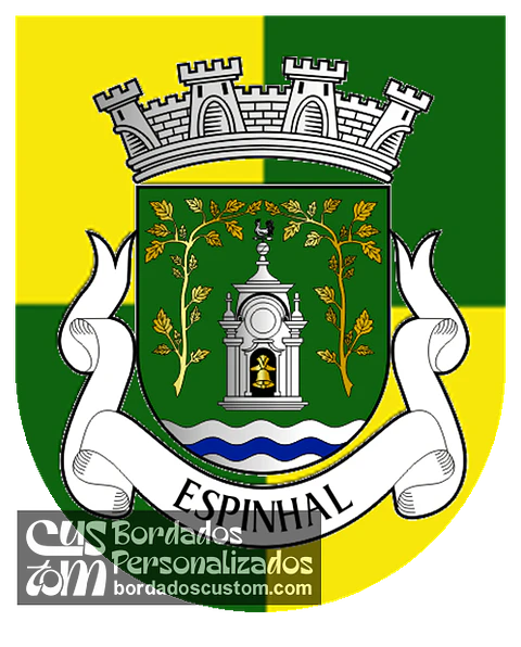 Emblema Bordado Freguesia de Espinhal (Penela, Coimbra)