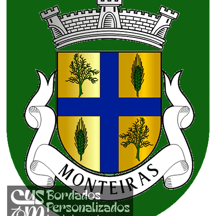 Emblema Bordado Freguesia de Monteiras (Castro Daire, Viseu) 1