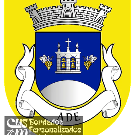 Emblema Bordado Antiga Freguesia de Ade (Almeida, Guarda) 1