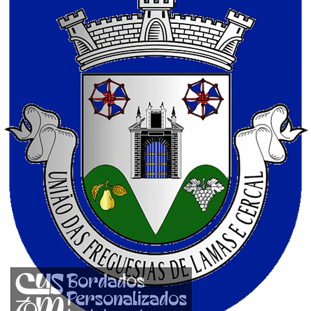 Emblema Bordado Freguesia de Lamas e Cercal (Cadaval, Lisboa) 1