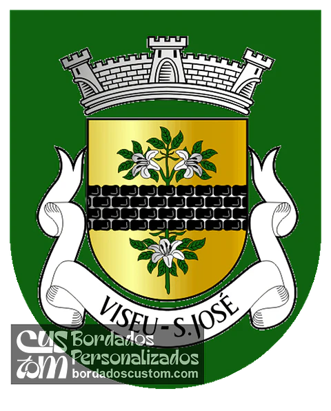 Emblema Bordado Antiga Freguesia de Viseu (São José) (Viseu, Viseu)
