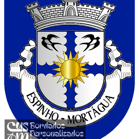Emblema Bordado Freguesia de Espinho (Mortágua, Viseu) 1