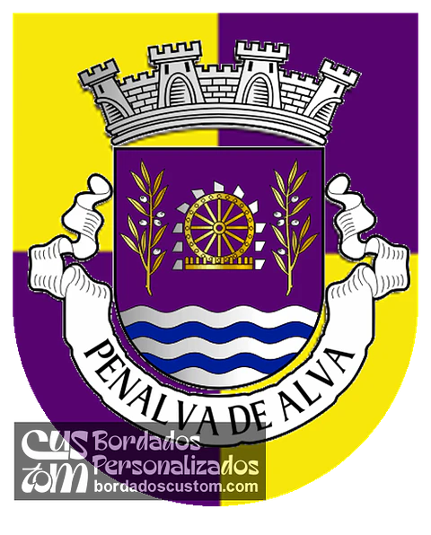 Emblema Bordado Antiga Freguesia de Penalva de Alva (Oliveira do Hospital, Coimbra)