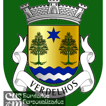 Emblema Bordado Freguesia de Verdelhos (Covilhã, Castelo Branco) 1