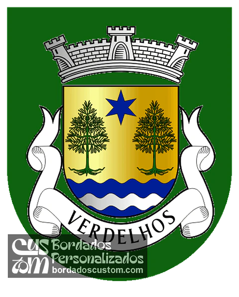 Emblema Bordado Freguesia de Verdelhos (Covilhã, Castelo Branco)