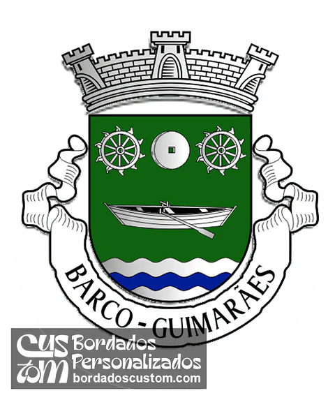 Emblema Bordado Freguesia de Barco (Guimarães, Braga)