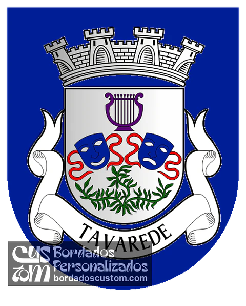 Emblema Bordado Freguesia de Tavarede (Figueira da Foz, Coimbra)