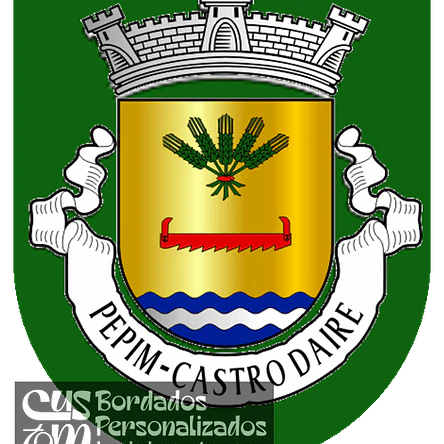 Emblema Bordado Freguesia de Pepim (Castro Daire, Viseu) 1