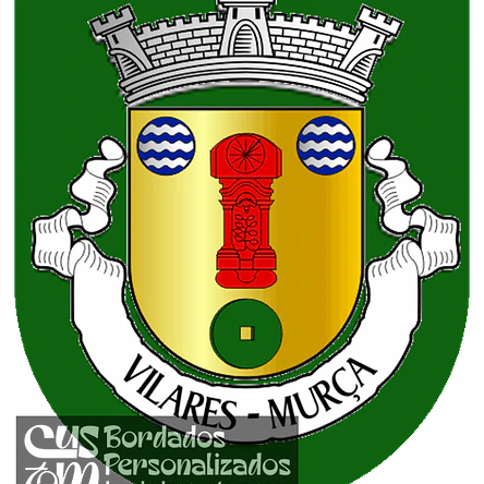 Emblema Bordado Antiga Freguesia de Vilares (Murça, Vila Real) 1