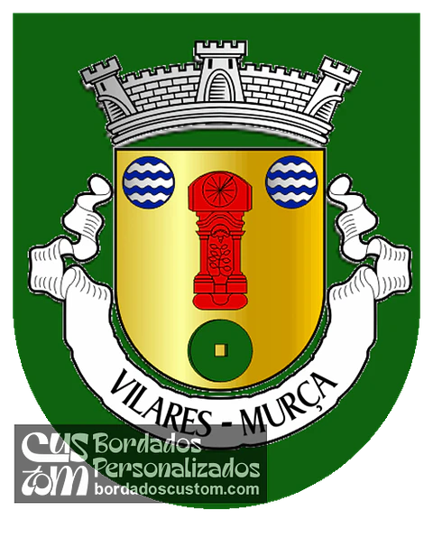 Emblema Bordado Antiga Freguesia de Vilares (Murça, Vila Real)