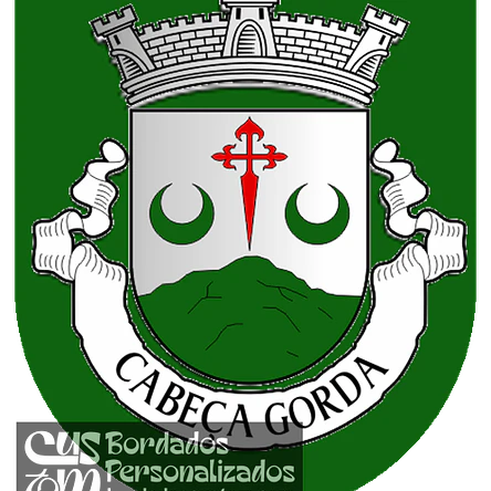 Emblema Bordado Freguesia de Cabeça Gorda (Beja, Beja) 1