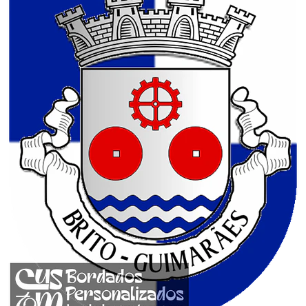 Emblema Bordado Freguesia de Brito (Guimarães, Braga) 1