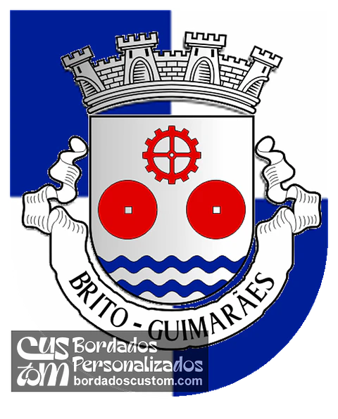Emblema Bordado Freguesia de Brito (Guimarães, Braga)