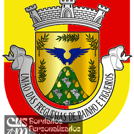 Emblema Bordado Freguesia de Painho e Figueiros (Cadaval, Lisboa) 1