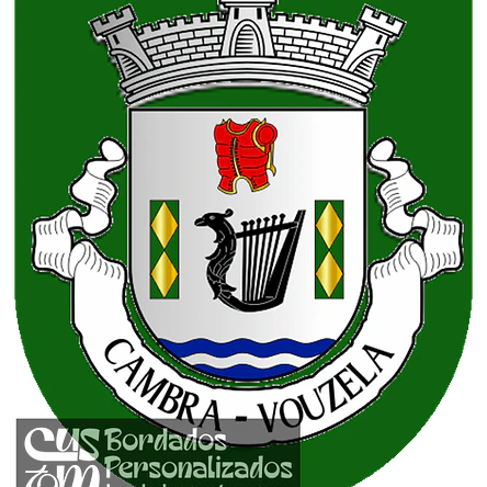 Emblema Bordado Antiga Freguesia de Cambra (Vouzela, Viseu) 1