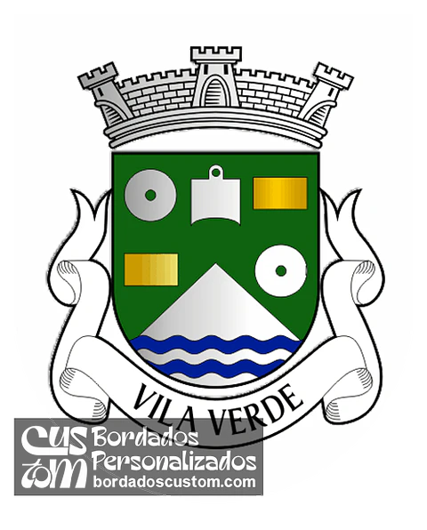 Emblema Bordado Freguesia de Vila Verde (Figueira da Foz, Coimbra)