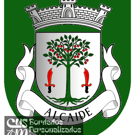 Emblema Bordado Freguesia de Alcaide (Fundão, Castelo Branco) 1