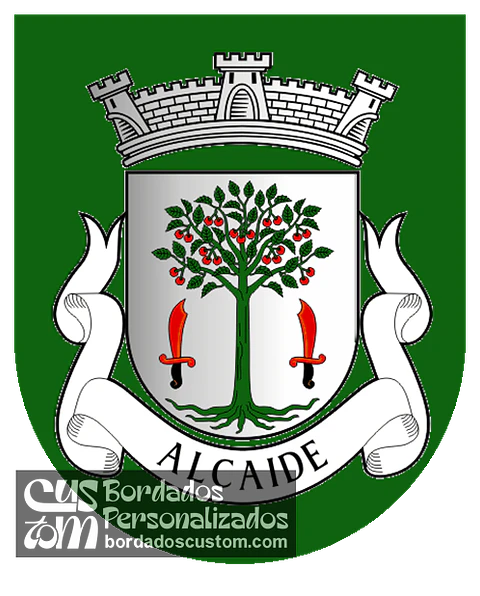 Emblema Bordado Freguesia de Alcaide (Fundão, Castelo Branco)