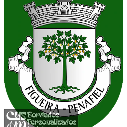 Emblema Bordado Antiga Freguesia de Figueira (Penafiel, Porto) 1