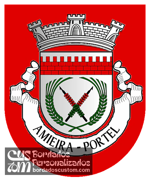 Emblema Bordado Antiga Freguesia de Amieira (Portel, Évora)