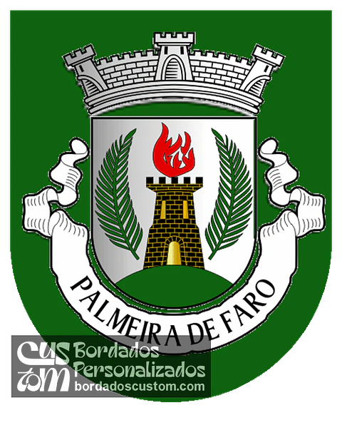 Emblema Bordado Antiga Freguesia de Palmeira de Faro (Esposende, Braga)