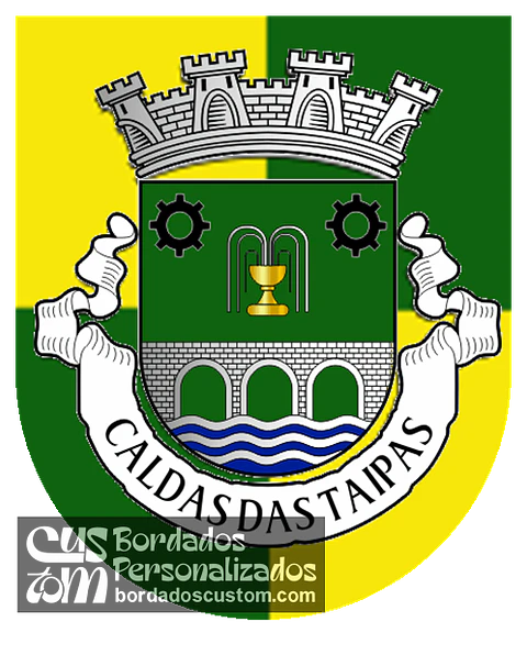Emblema Bordado Freguesia de Caldelas (Guimarães, Braga)