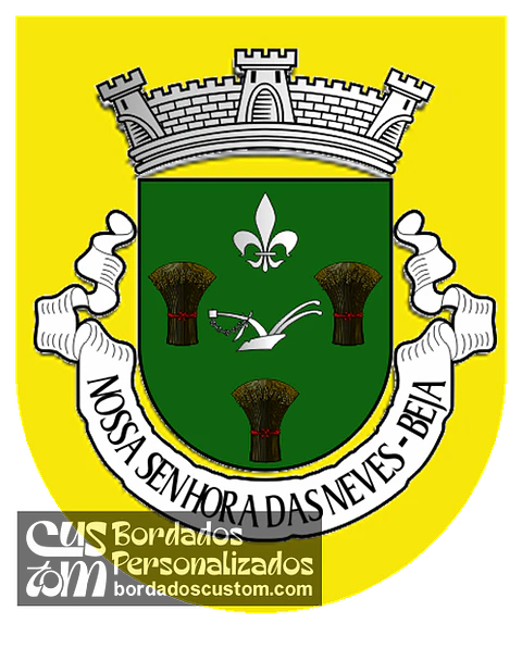 Emblema Bordado Freguesia de Nossa Senhora das Neves (Beja, Beja)