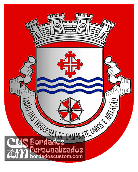Emblema Bordado Freguesia de Camarate, Unhos e Apelação (Loures, Lisboa)
