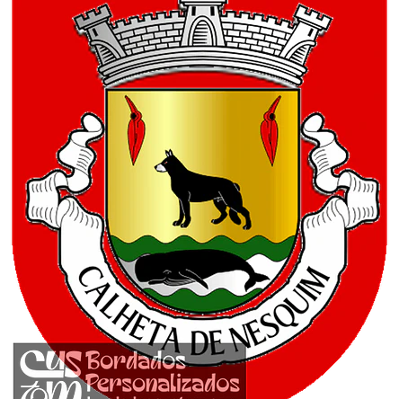 Emblema Bordado Freguesia de Calheta de Nesquim (Lajes do Pico, Açores) 1