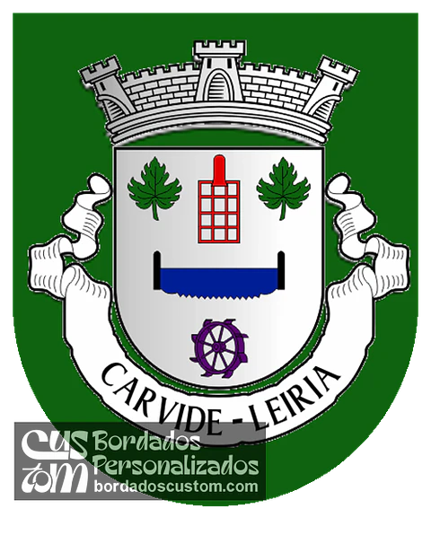 Emblema Bordado Antiga Freguesia de Carvide (Leiria, Leiria)