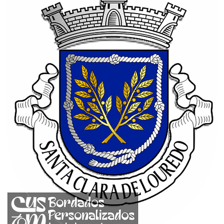 Emblema Bordado Freguesia de Santa Clara de Louredo (Beja, Beja) 1